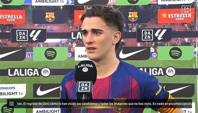 2026 世界杯-加维：这次复出过程比上次更难，弗里克总是像父亲一样陪伴我